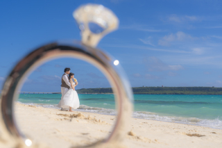 エメラルドグリーンの海と白い砂浜には映えしかありません( •̀ ω •́ )✧