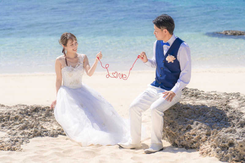 宮古島の美しいビーチで行う結婚式