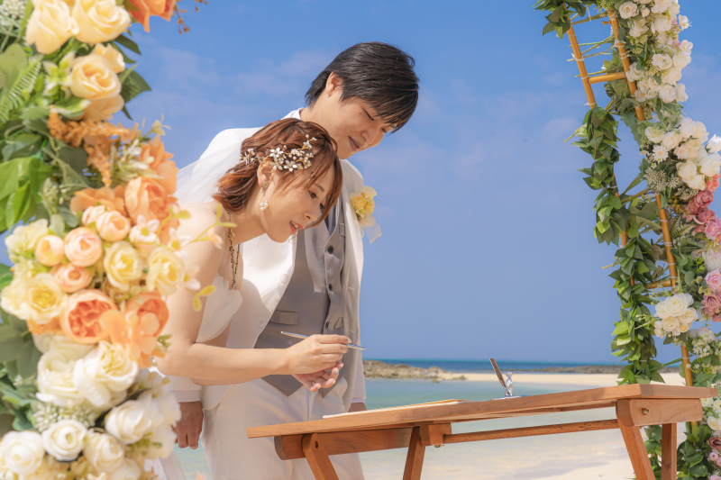 忘れられない景色の中でふたりだけの誓いを