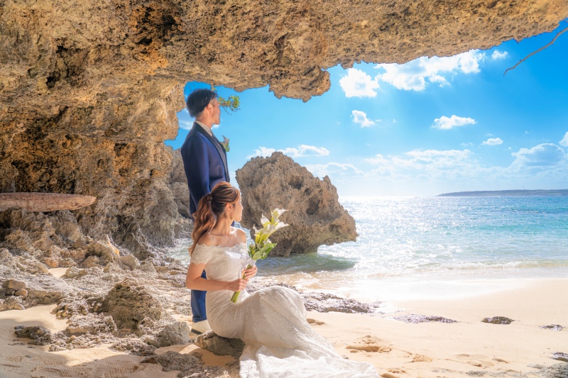 宮古島の美しいビーチで行う結婚式