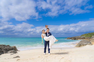 新郎新婦ペアで楽しむ♡10月の宮古島コーディネート例