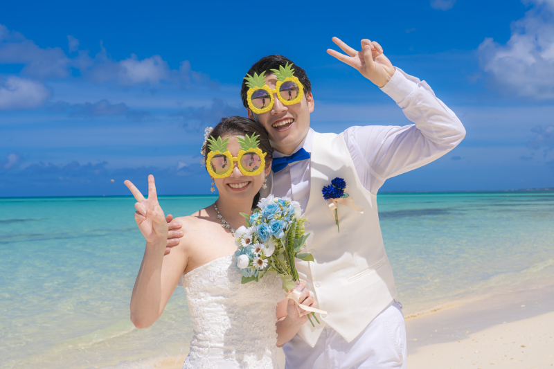 宮古島の美しいビーチで行う結婚式