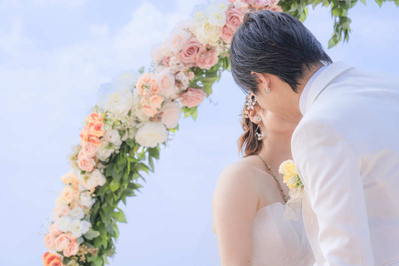 セレモニーの重要なシーンもお写真で大切な思い出に