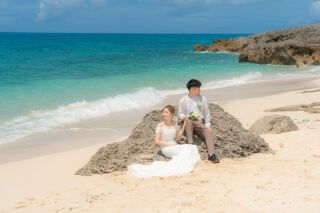 宮古島ではシンプルでクールなシーンも映える!