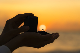 サンセットや星空の中でのフォトウェディングも素敵☆