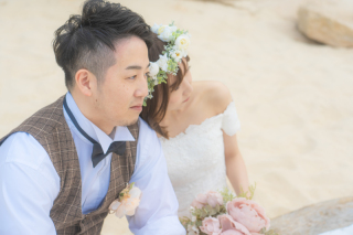 宮古島フォトウェディングにぴったりのヘアアクセサリー