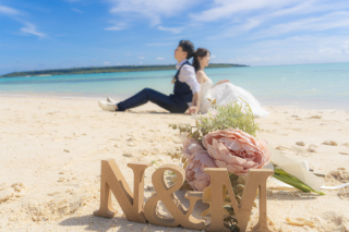 宮古島フォトウェディングにぴったりのブーケ選び