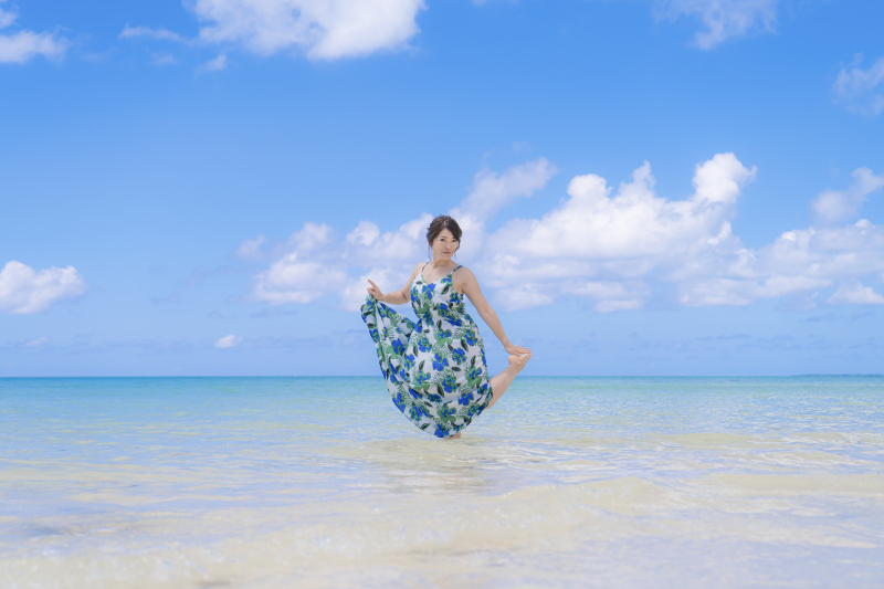 カラードレスや持ち込みの衣装での撮影もOK☆