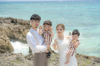 お子さま連れでも安心！宮古島で叶える家族フォトウェディング