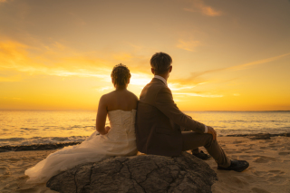 宮古島で紡ぐふたりの物語 − ストーリー性のあるウェディングフォトを