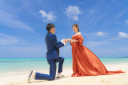 宮古島フォトウェディングはカラードレスもあり！｜南国に映えるドレス選び