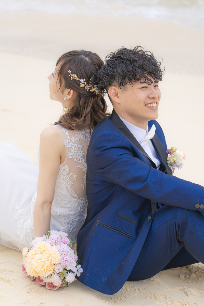 土日祝日追加料金なし!の宮古島ウェディングフォト♡