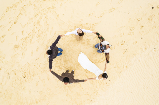 立会人はわんちゃんもご一緒に(・∀・)