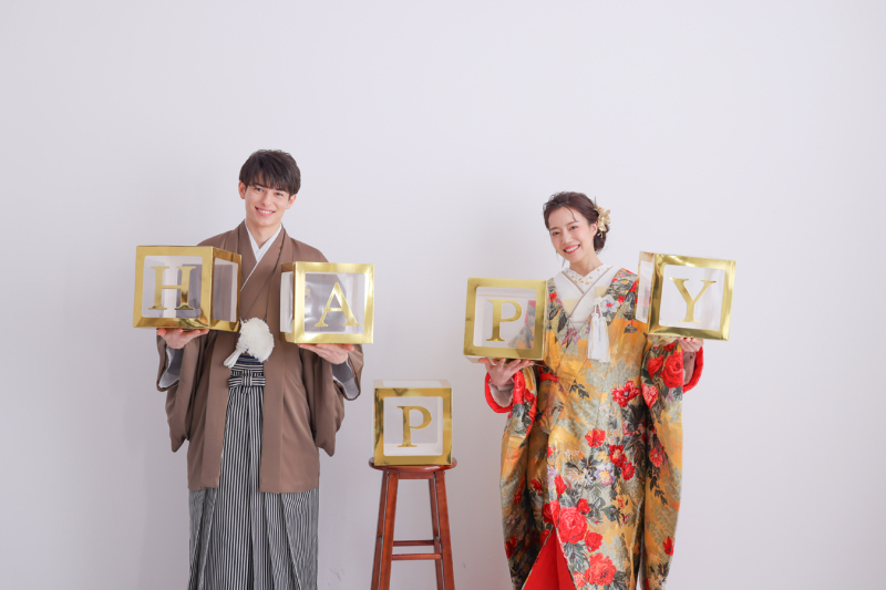 【NEW】スタジオ写真紹介 -色打掛-
