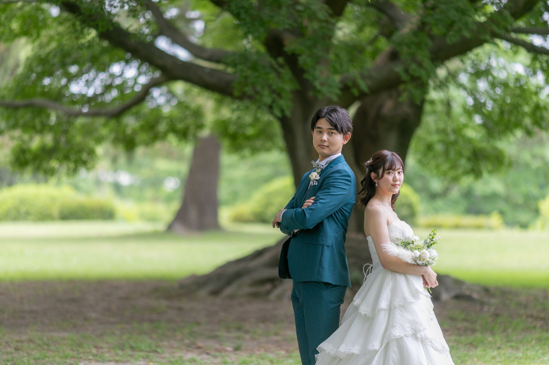 〖ドレス〗庄内緑地公園＆スタジオ　撮影紹介