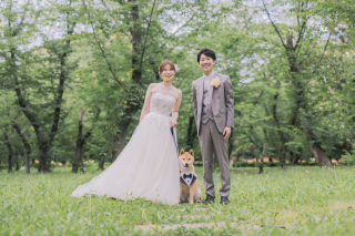 家族と一緒に撮影　～庄内緑地公園～