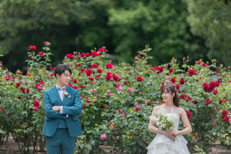 〖ドレス〗庄内緑地公園＆スタジオ　撮影紹介