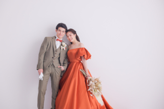 【NEW】スタジオ写真紹介　-テラコッタドレス-