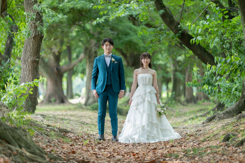 〖ドレス〗庄内緑地公園＆スタジオ　撮影紹介