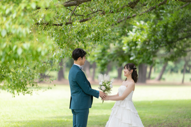 〖ドレス〗庄内緑地公園＆スタジオ　撮影紹介