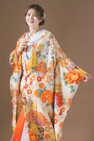  新作❀色打掛❀入荷いたしました【吉祥富貴文】