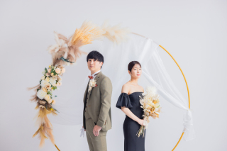 ブラックカラードレス♥　スタジオ撮影紹介