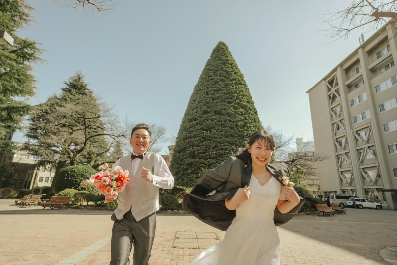 母校での撮影も可能です!◎