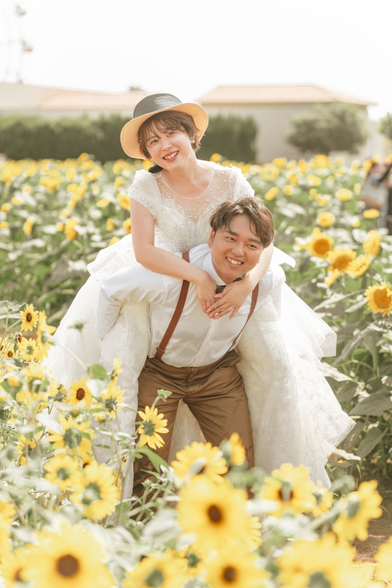 【夏の前撮りをもっと心地よく】 撮影の日に、持っていきたいアイテムたち!