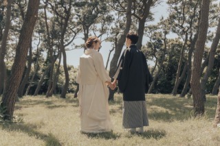 ロケーション撮影×和装