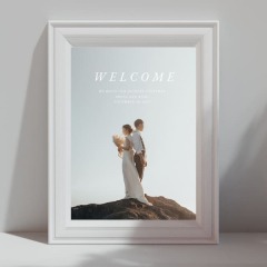 ウェルカムボードも準備しています♡