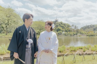 ロケーション×和装の撮影の依頼が増えています!