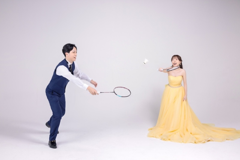 お二人らしい撮影を