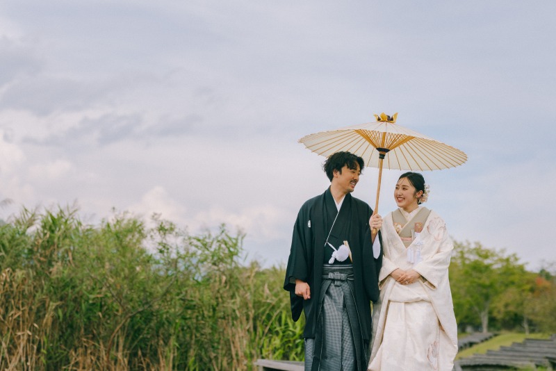 日本一の場所で日本一の夫婦と