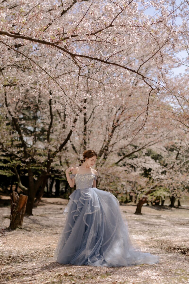 【studio clori.】桜フォト第二弾！　〜 桜×ドレス 〜
