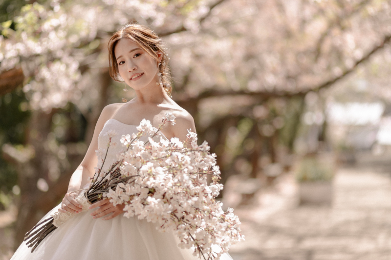 【studio clori.】桜フォト第二弾！　〜 桜×ドレス 〜