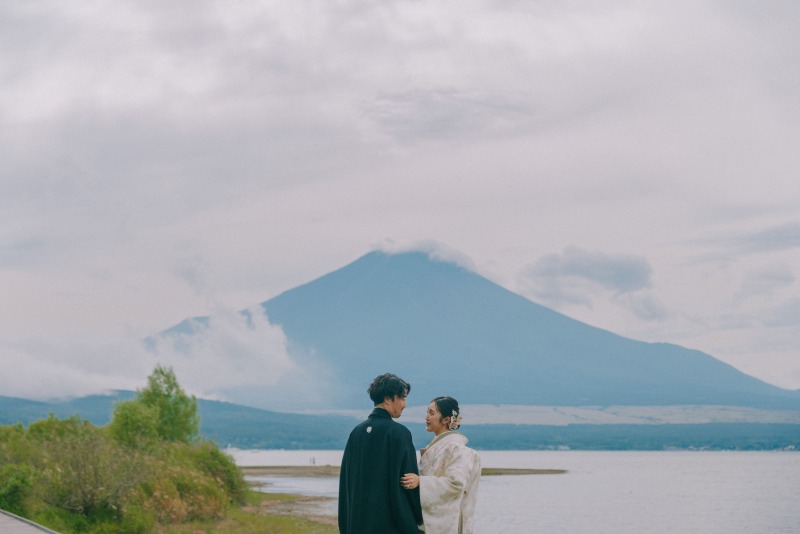 日本一の場所で日本一の夫婦と