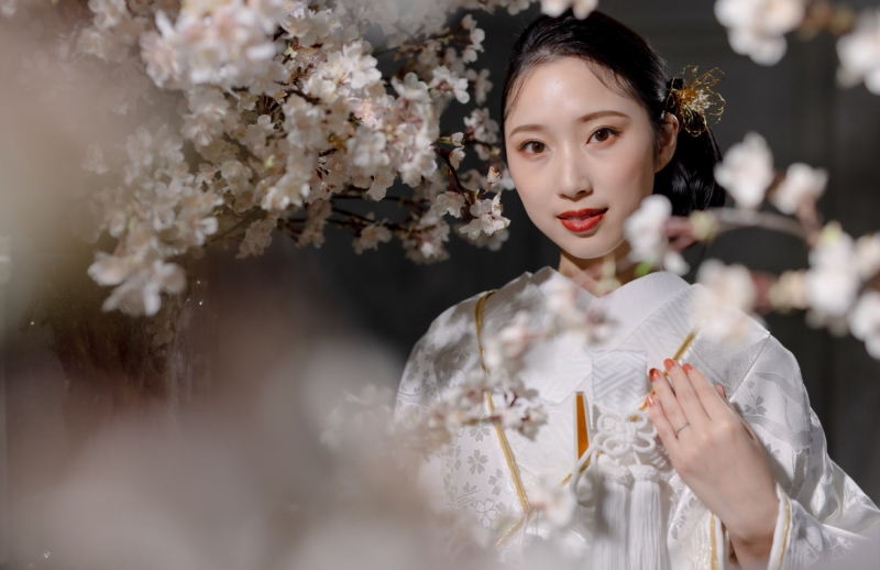 【studio clori.】2人を乗せるピンク色
