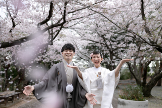 【Studio Clori.】桜シーズン間近！ 〜桜×和装〜