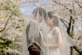  【StudioClori.】洋装ロケーション桜と自然を感じる一日