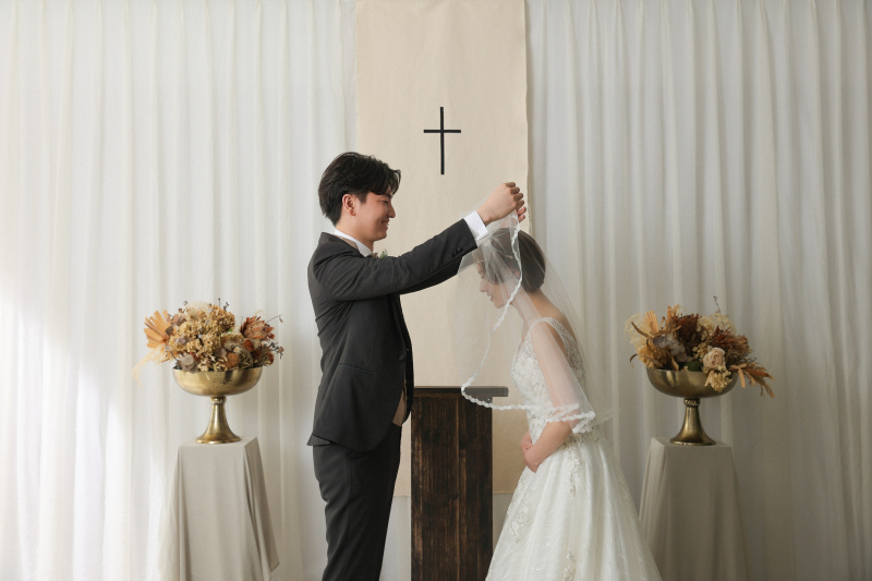可愛いスタジオで撮影!