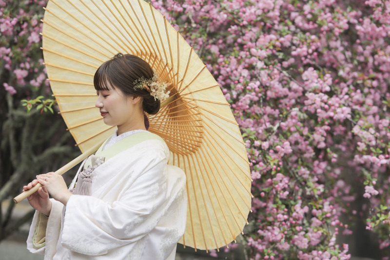 雨の妙本寺