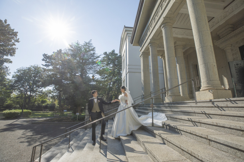 大倉山記念館でクラシカルな撮影