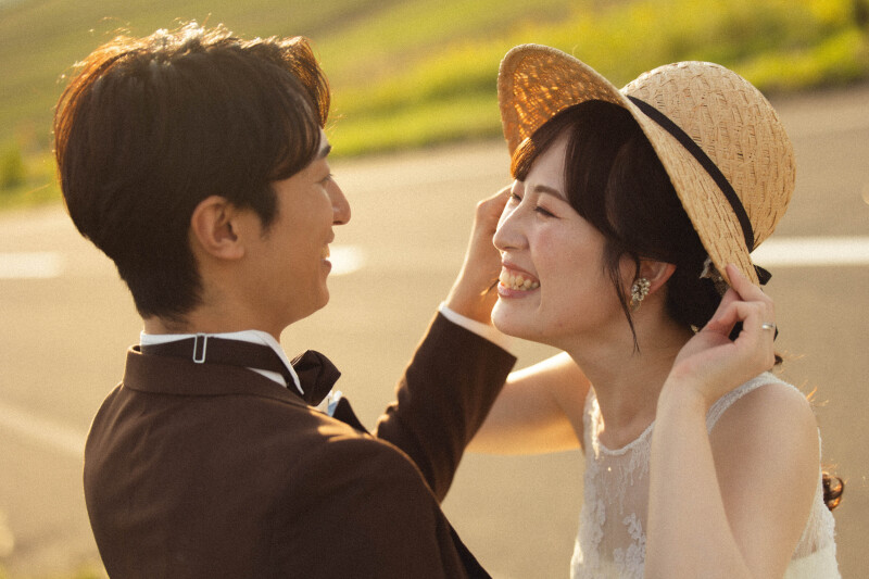 北海道をめぐるフォトウェディング