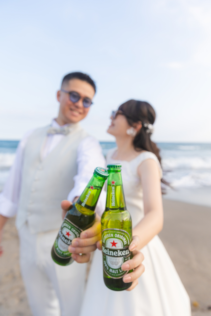 大好きな人と海