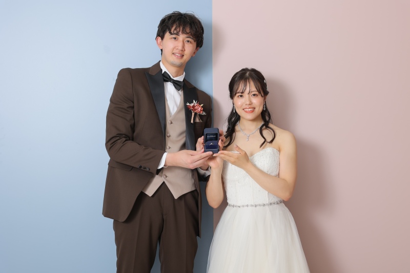 2人の好きなもので楽しく撮影！