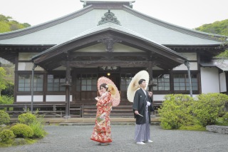 海蔵寺での撮影