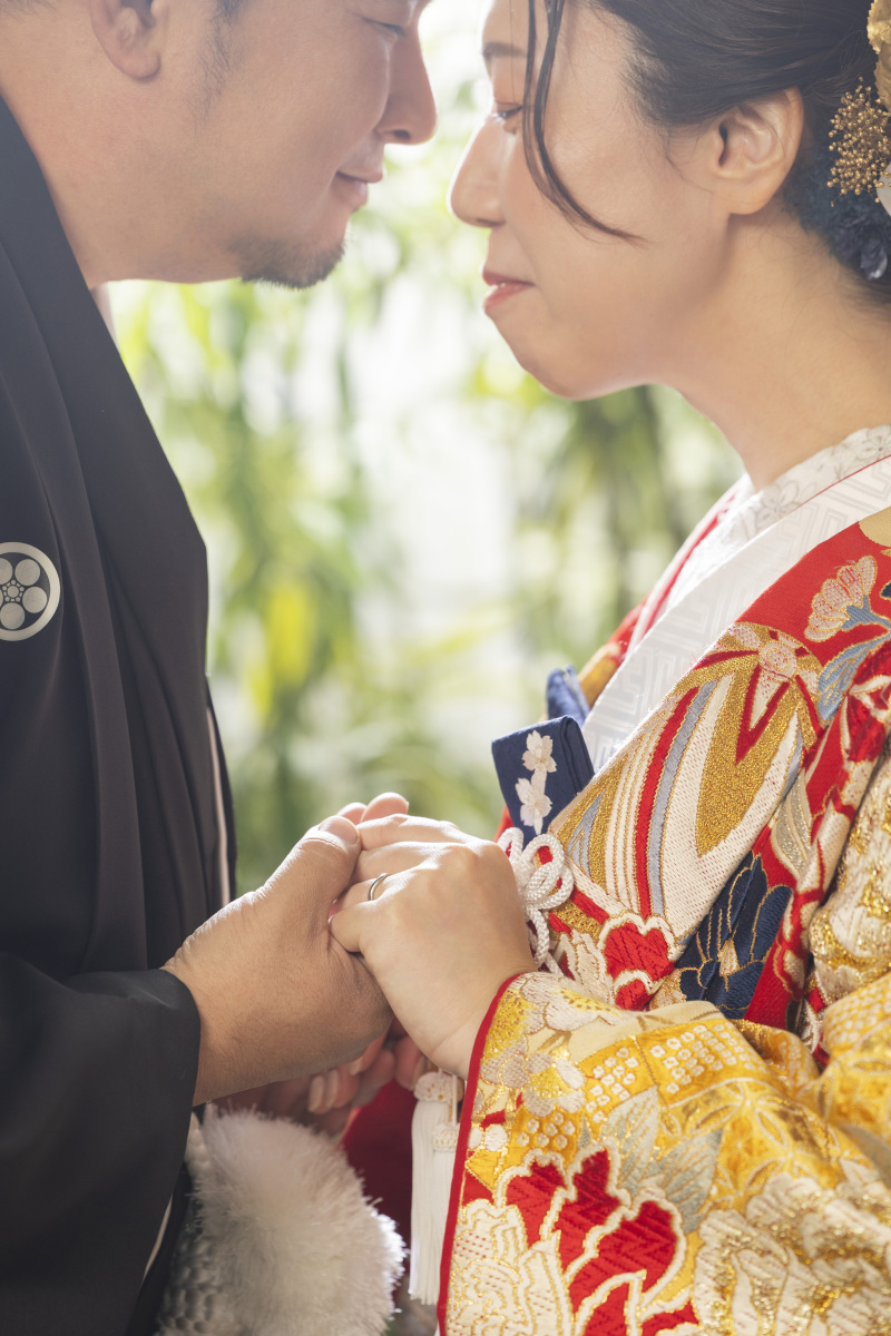 みなとみらい店の屋内庭園スタジオの内で様々な背景を使って