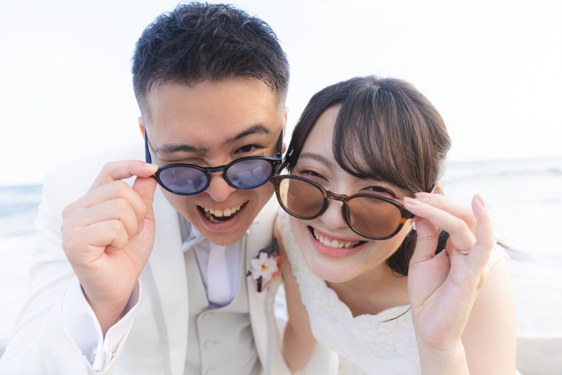 大好きな人と海