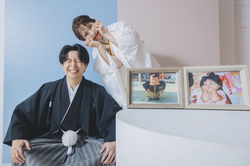 お持ち込みアイテムでより一層可愛く撮影♡