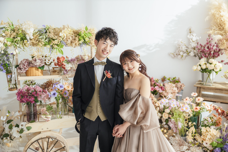 スタジオにお花屋さん？？